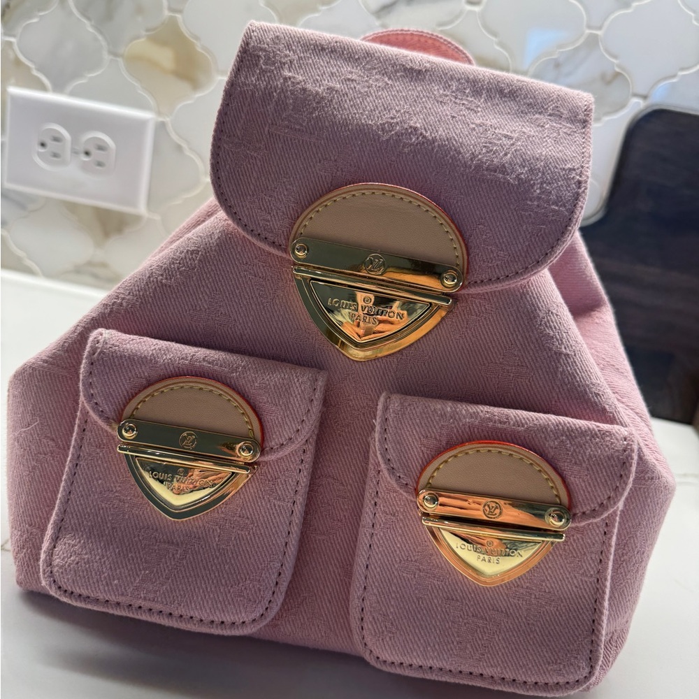 Pink Designer Backpack